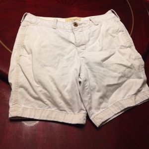 Hollister Mens Size 30 Khaki Shorts