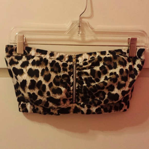 Leopard print Bandeau