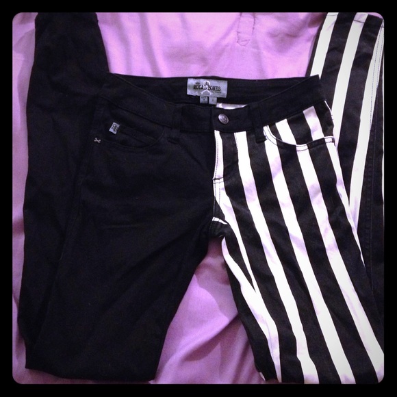 Royal bones striped pants