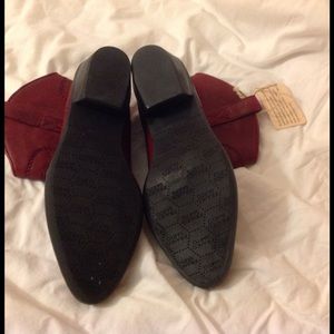 franco sarto red cowboy boots