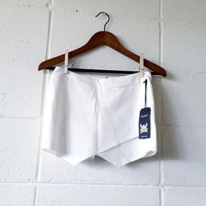 White Envelope Skort