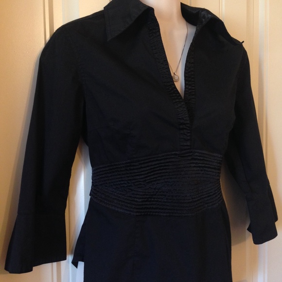 Black Ribbon Back Top - Picture 2 of 4