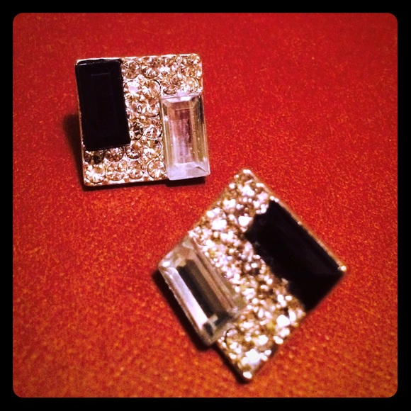 Bling Bling square earrings