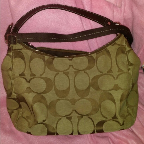Brown couch bag