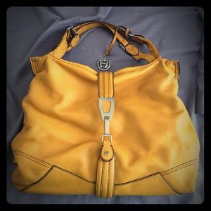 Mustard Yellow Etienne Aigner Handbag