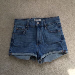 Garage Retro High-Waisted Shorts