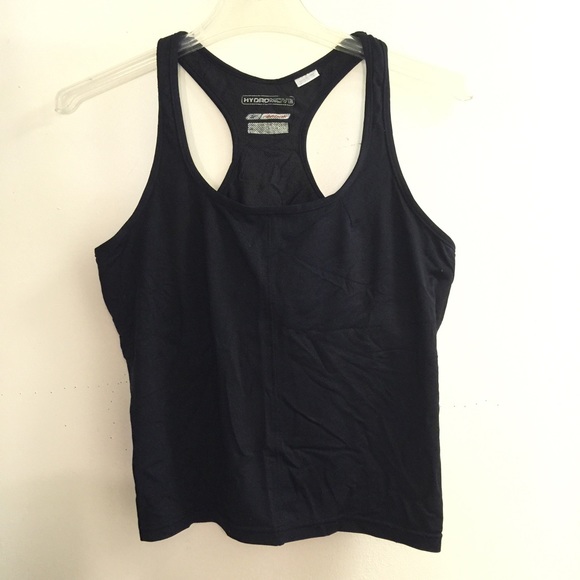 Reebok Athletic mesh Back Top W/Bra Support L - Picture 1 of 4