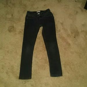 Black skinny jeans
