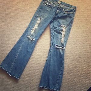 True religion distressed jeans