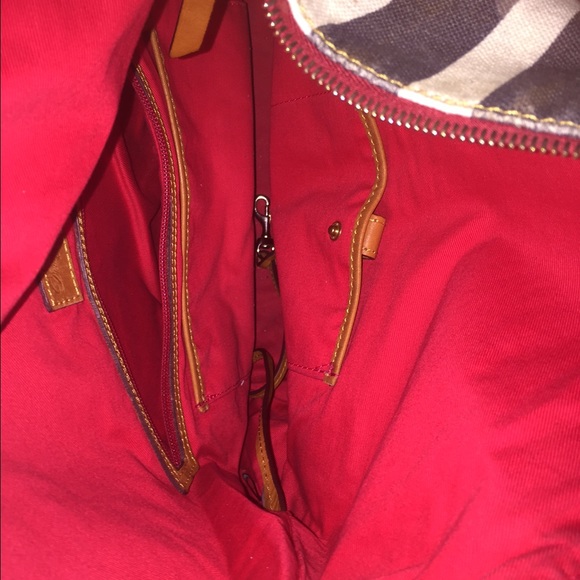 Dooney & Bourke Zebra Print Canvas Bag - Picture 3 of 3