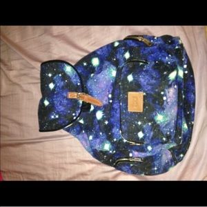 Victoria Secret Galaxy Print Bookbag