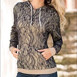 Brand New Venus Lace Hoodie