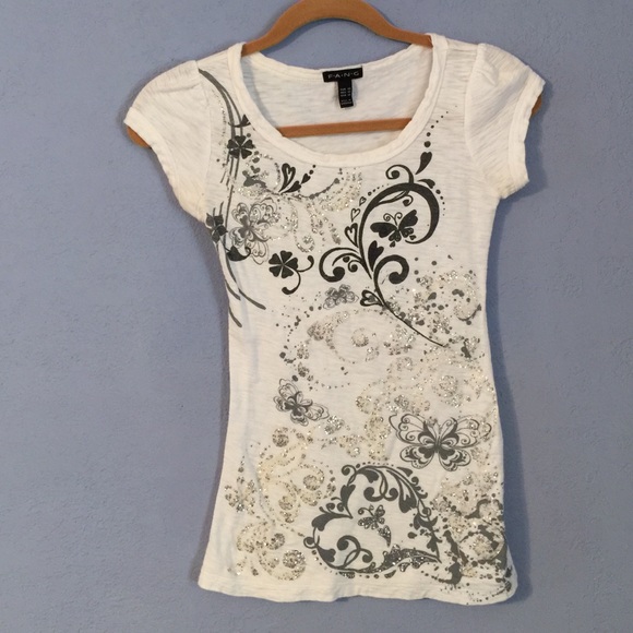 ❤️sold❤️Glittery top size xs
