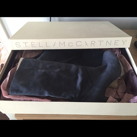 Stella McCartney mid calf slouch boots