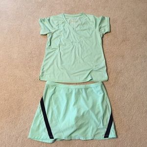 Adidas and Nike tennis outfit