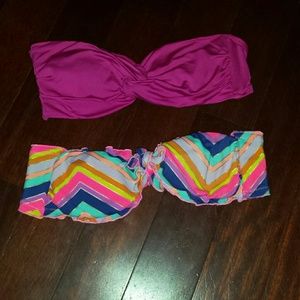 PINK Bathing Suit Top Bundle