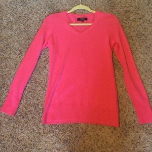 Brand New Hot Pink Alex Marie Cashmere sweater