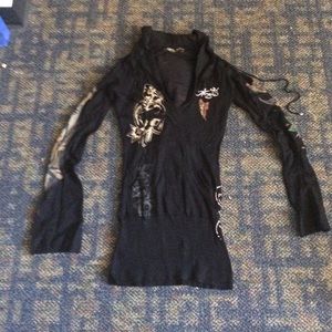 Ed hardy hooded tunic