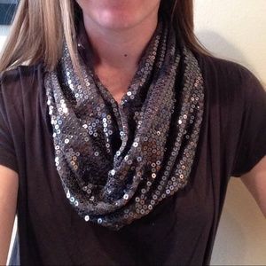 Sequin scarf