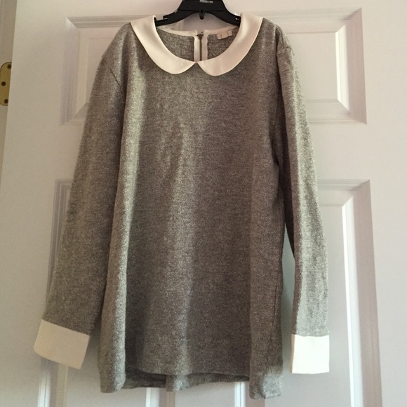 Jcrew Peter Pan collar top