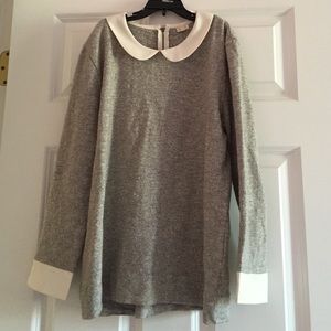 Jcrew Peter Pan collar top