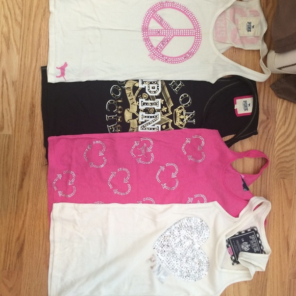 Victoria secret pink small tank tops