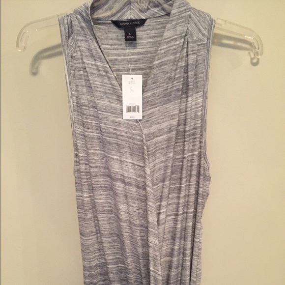 Banana Republic racerback wrap top