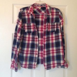 Mossimo plaid flannel shirt