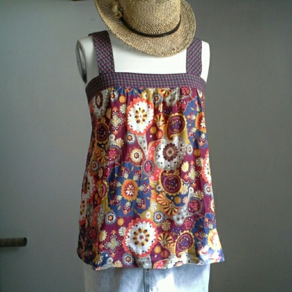 🎀💐HOST PICK💐🎀 Paisley Printed Woven Top - Picture 4 of 4