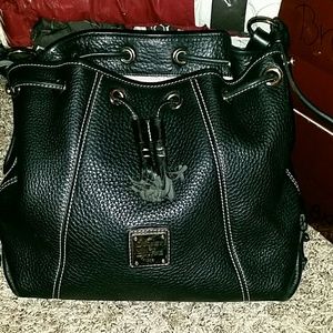 Authentic Genuine Black Dooney and Bourke..
