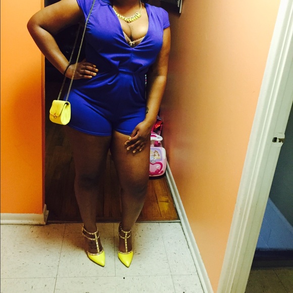 Blue Romper - Picture 2 of 2