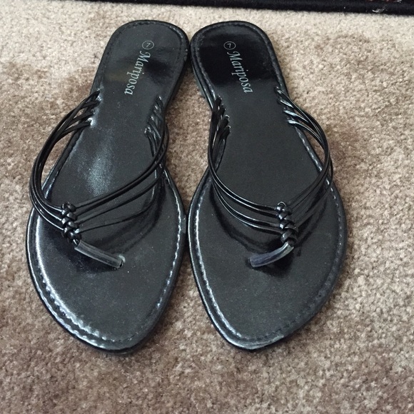 Black sandals
