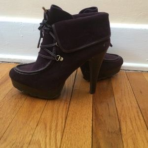 Purple booties!