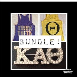 Two Theta tanks- pin included free💕