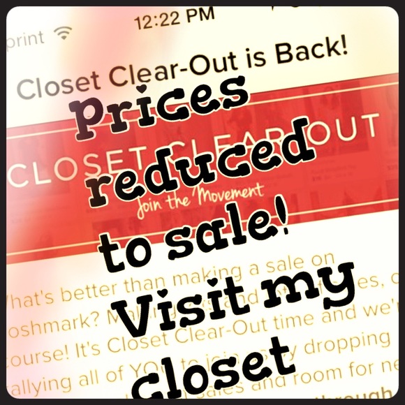Prices reduced! Let's clear the closet! Tag me! - Picture 1 of 1