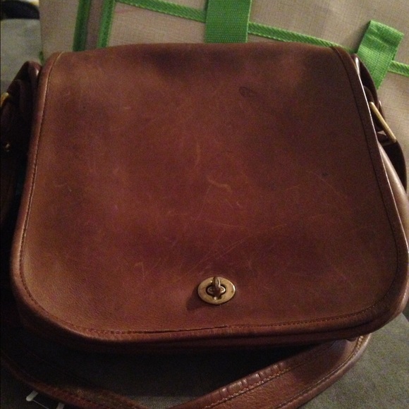 Vintage Coach Cashin Bag