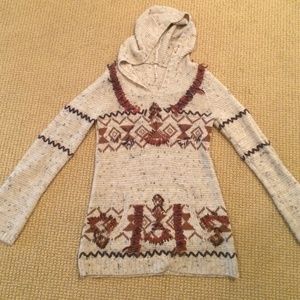 Free People Pullover Tribal Sweater