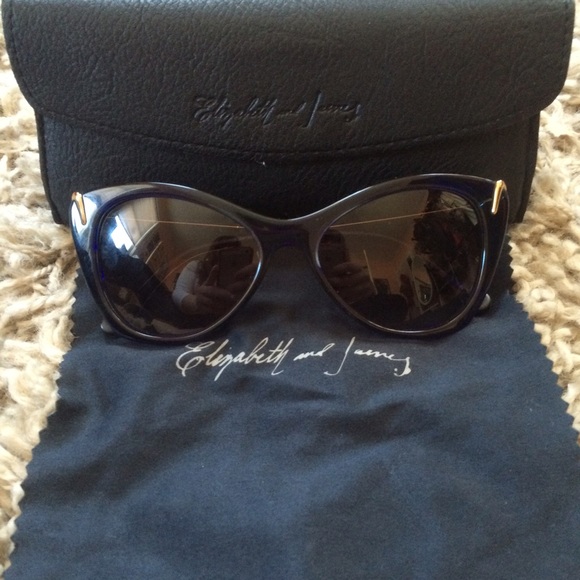 Elizabeth & James Blue "Fillmore" Sunglasses