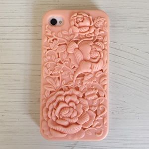 Pink iPhone 4s case