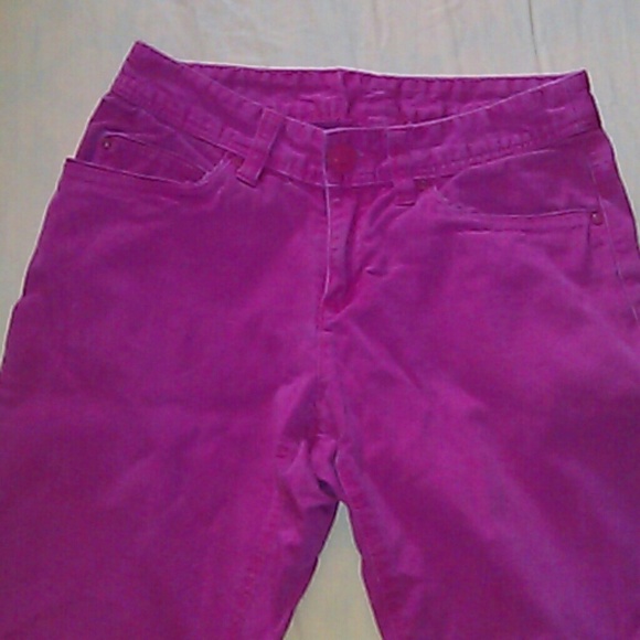 Hot pink pants