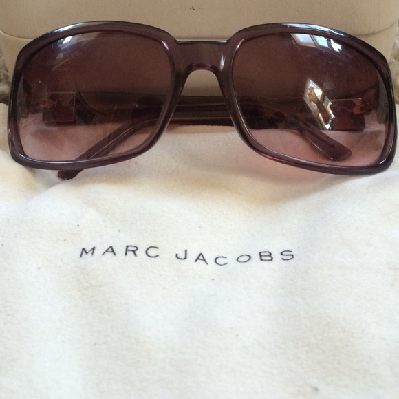 Marc Jacobs Purple Sunglasses - Picture 1 of 3
