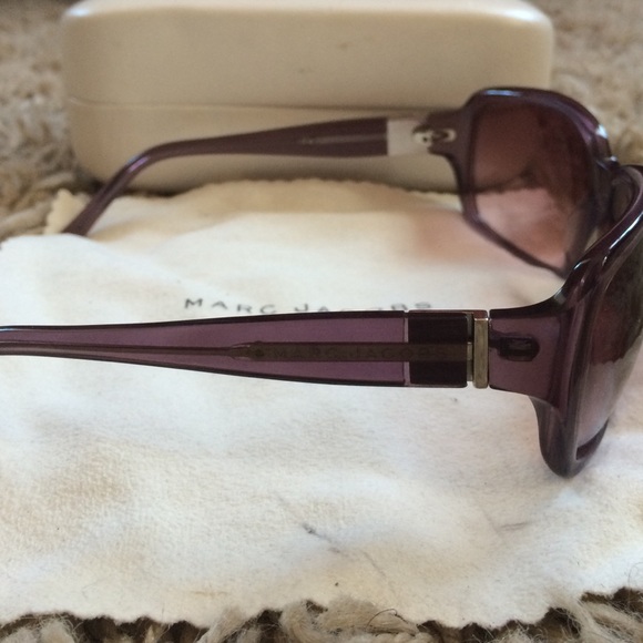 Marc Jacobs Purple Sunglasses - Picture 2 of 3