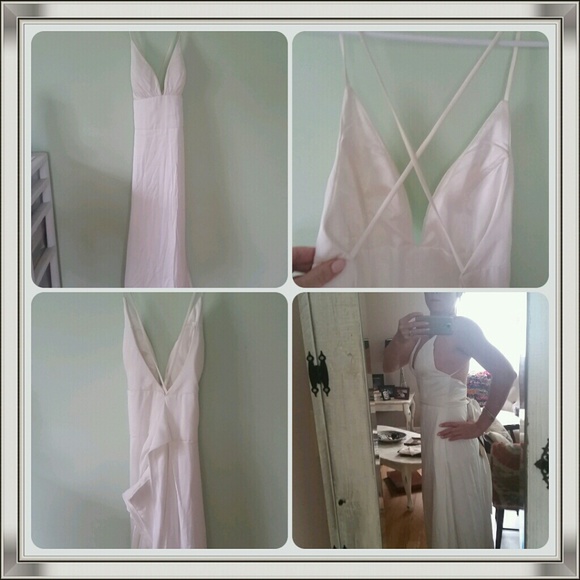 Backless Wedding Gown NWT