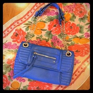 Bold Blue Steve Madden purse