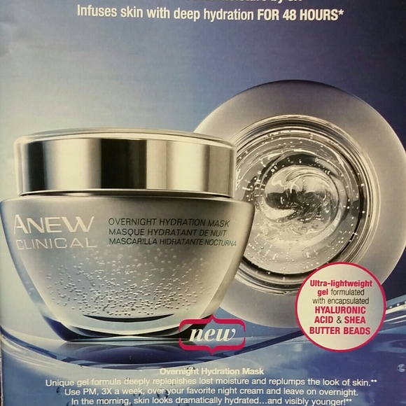 Overnight hydration mask