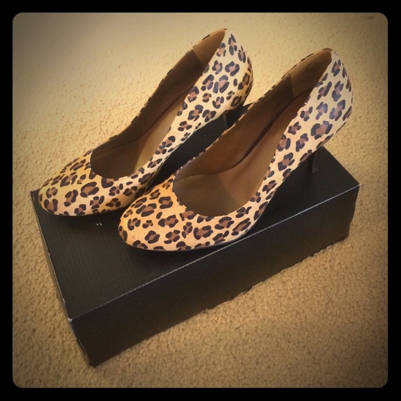 Leopard heels - Picture 1 of 4