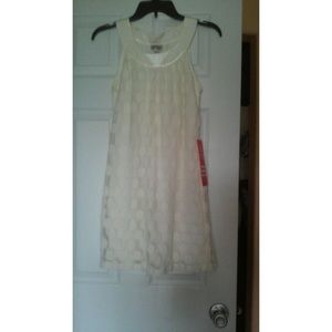 Dress with polka dots