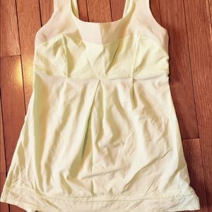 Light green lulu tank