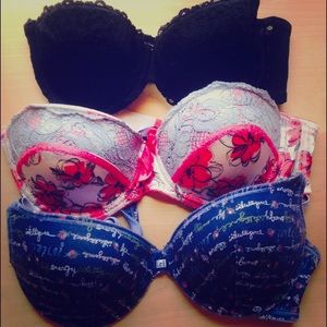 Bundle of 3 Bras