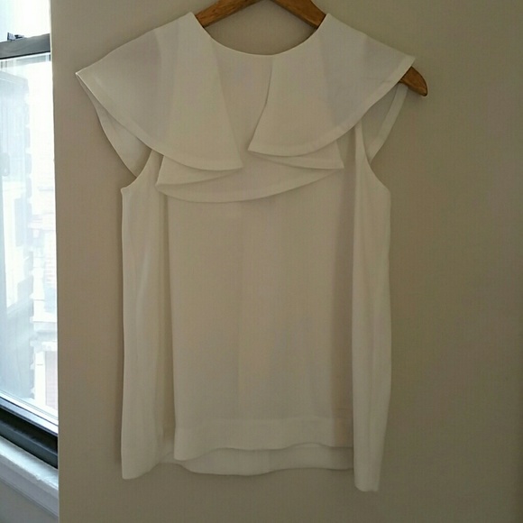 Club Monaco Ruffle Blouse - Picture 2 of 3